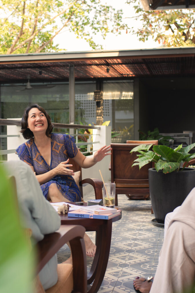 Ashley outdoor meeting