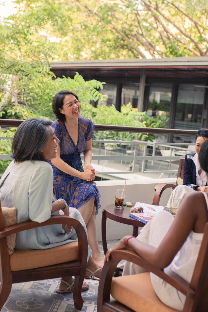 Ashley outdoor meeting