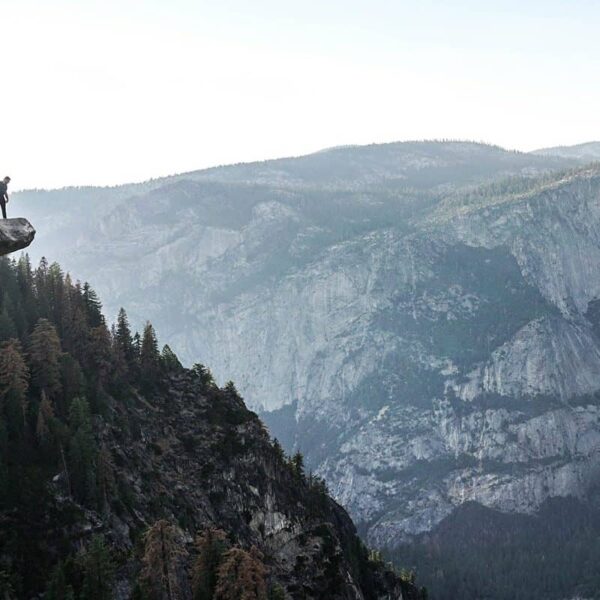 Top mountain view